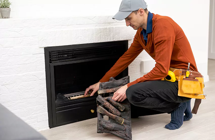 Wood Fireplace Repair in Bixby, OK